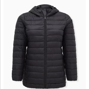 EUC Torrid size 5 lightweight puffer jacket